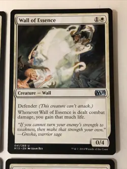 Wall Of Essence X 4 M15 NM Condition See Pics Front/back - Image 5