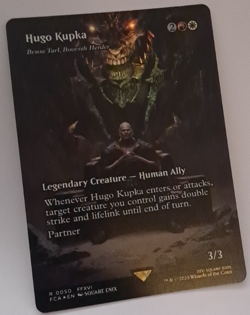Hugo Kupka FOIL NM FINAL FANTASY XVI FFXVI Magic the Gathering MTG - Image 1