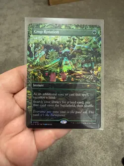 Crop Rotation HALO FOIL - Encyclopedia Secret Lair Magic The Gathering NM - Image 1