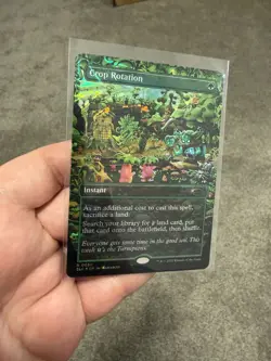 Crop Rotation HALO FOIL - Encyclopedia Secret Lair Magic The Gathering NM - Image 2