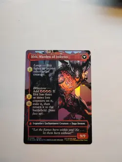 Clive, Ifrit's Dominant (0385) (Borderless) Final Fantasy Foil - Image 2