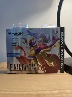 Magic The Gathering: Final Fantasy Collector Omega Booster Pack - Factory Sealed - Image 1