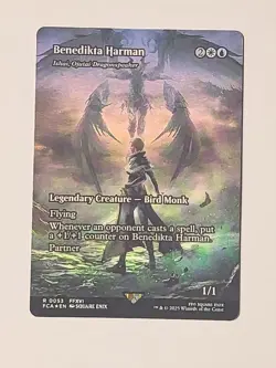 Benedikta Harman - Ishai, Ojutai Dragonspeaker (Showcase Foil) MTG Final Fantasy - Image 1