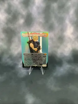 Cloud, Midgar Mercenary (Borderless) Final Fantasy Foil - Image 1