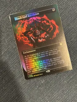 Bloodchief Ascension (Borderless) Commander Masters Foil- NM - Image 1