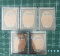 MTG Magic The Gathering Unfinity Shock Land Foil Bundle. Fountain, Vents, Garden - Image 2