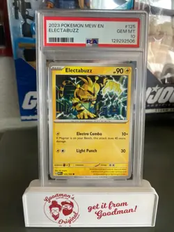 2023 Pokemon Scarlet & Violet 151 - ELECTABUZZ #125 - PSA 10, Gem Mint - Image 1