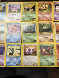 Pokemon Trading Gym Heroes Rares And Non Rare Cards - Image 3