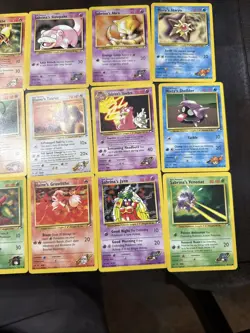 Pokemon Trading Gym Heroes Rares And Non Rare Cards - Image 4