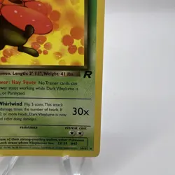 2000 Pokemon Team Rocket First Edition Dark Vileplume #30/82 - Image 4