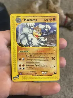 Pokemon TCG Machamp 16/144 Skyridge Regular Rare LP Condition - Image 1