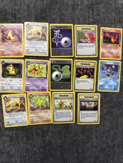 Pokemon Team Rockets Non Holo Rares - Image 1