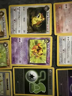 Pokemon Team Rockets Non Holo Rares - Image 3