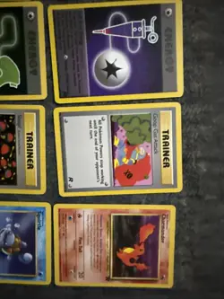 Pokemon Team Rockets Non Holo Rares - Image 5