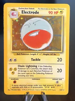 Pokemon ELECTRODE Holo Jungle NO SYMBOL 02/64 ENG - Image 1