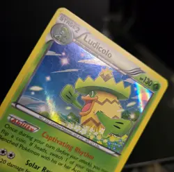 Pokemon TCG - LUDICOLO - 12/160 - HOLO - RARE - XY: PRIMAL CLASH (2015) - LP - Image 3