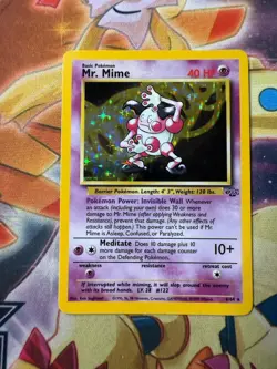 Mr. Mime 6/64 | NM | Holo Rare | Jungle Unlimited Pokemon TCG | Vintage - Image 1