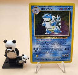 Blastoise 002/102 Base Set Holo Moderately Played Pokemon TCG - Image 1