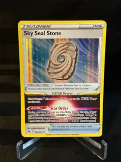 Pokemon TCG Sky Seal Stone #143/159 Reverse Holo Crown Zenith NM/M - Image 1