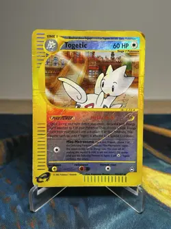 Togetic 39/147 Reverse Holo Rare Aquapolis Pokemon E Reader Series Pokemon HP - Image 1