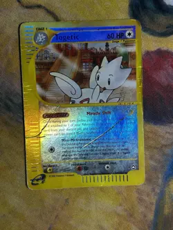 Togetic 39/147 Reverse Holo Rare Aquapolis Pokemon E Reader Series Pokemon HP - Image 2