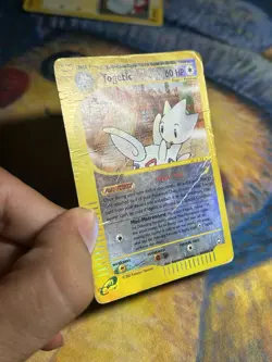 Togetic 39/147 Reverse Holo Rare Aquapolis Pokemon E Reader Series Pokemon HP - Image 4