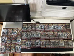 Lot of Pokemon Sun & Moon Crimson Invasion and Sword & Shield Rebel Clash Packs - Image 2