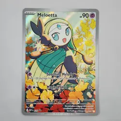 Pokemon TCG Meloetta 026 Mega Diancie Ex Battle Deck Exclusive Promo NM/Mint - Image 1