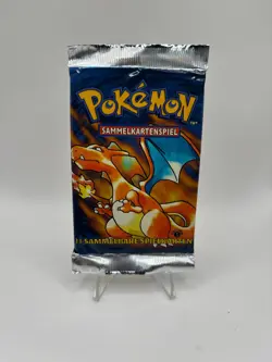 Wizards of the Coast Pokemon Base Set 1st Edition German Booster Pack - Image 1