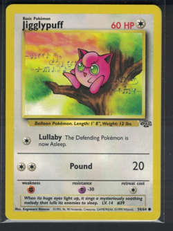 Pokemon Jungle Jigglypuff 54/64 Common LP - Image 1