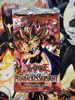 1996 Yu-Gi-Oh! 1st Edition Pharaoh's Servant Sealed Pack Booster UNWEIGHED - Image 1