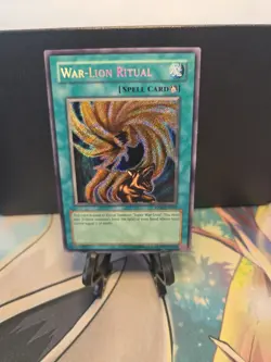 Yu-Gi-Oh War-Lion Ritual Secret Rare PP02-EN002 Premium Pack 2 LP - Image 1