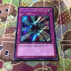 Malefic Claw Stream - YMP1-EN009 - Secret Rare - Limited Edition x1 - Lightly Pl - Image 1