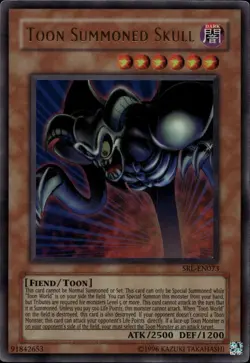Toon Summoned Skull Non 25th Ultra Rare SRL-EN073 Yu-Gi-Oh! - Image 1
