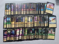 200+ LORCANA RARE/SUPER RARE CARDS LOT. INFINITY PLAY. CARDS FROM 1ST - FABLED - Image 3