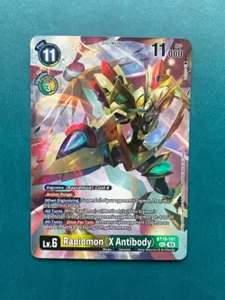 Rapidmon (X Antibody) BT16-101 LM-06 Billion Bullet Digimon Card Game x1 - Image 1
