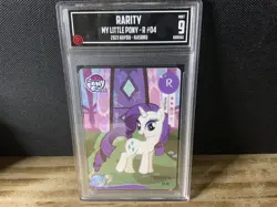 Rarity 004 my little pony kayou trading card R rare mlp TCCG 9 Mint - Image 1