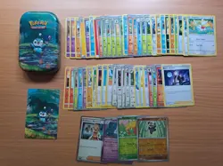 Pokemon TCG Mini Tin Piplup Gift Bundle Art Card Regular Holo & Holo - Image 1