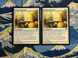 X2 Magic the Gathering MTG Card: Endless Horizons 4/180 Eventide EVE Rare! NM - Image 1