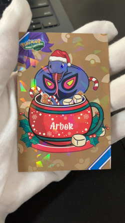 Arbok Ice Holo Pokemon 2024 Card Database Merry Christmas - Image 2