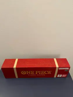 One Piece 1st Anniversary BOX + Playmat & Card Sleeves (sealed) NO PROMO CARDS - Image 3