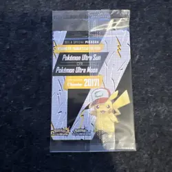 Pokemon Pikachu TCG Card Ash's Pikachu SM108 Promo SEALED - Image 3