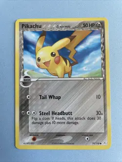 Pikachu 79/110 Holon Phantoms Delta Species Pokemon TCG Card Common 2006 MP/HP - Image 1