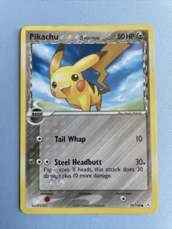 Pikachu 79/110 Holon Phantoms Delta Species Pokemon TCG Card Common 2006 MP/HP - Image 3