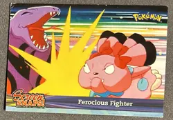 Pokemon Card Topps Ferocious Fighter - Image 1