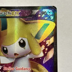 pokemon card Jirachi EX 98/101 full art eng black white Plasma Blast 2012 - Image 3