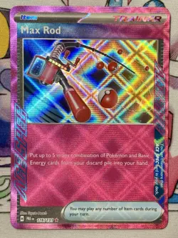 Max Rod 116/131 PRE: Prismatic Evolutions English Pokemon Card NM - Image 1