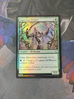 Imperious Perfect - Foil | 7% Off 2+ | Foundations | NM | MTG - Image 1