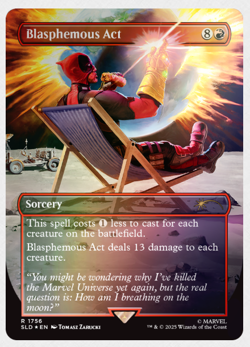 Magic: The Gathering Secret Lair x Deadpool Foil MARVEL - Image 4