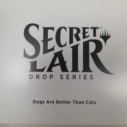 MTG Secret Lair Drop Series - Dogs Are Better Than Cats (non-foil) NEW & SEALED - Image 2